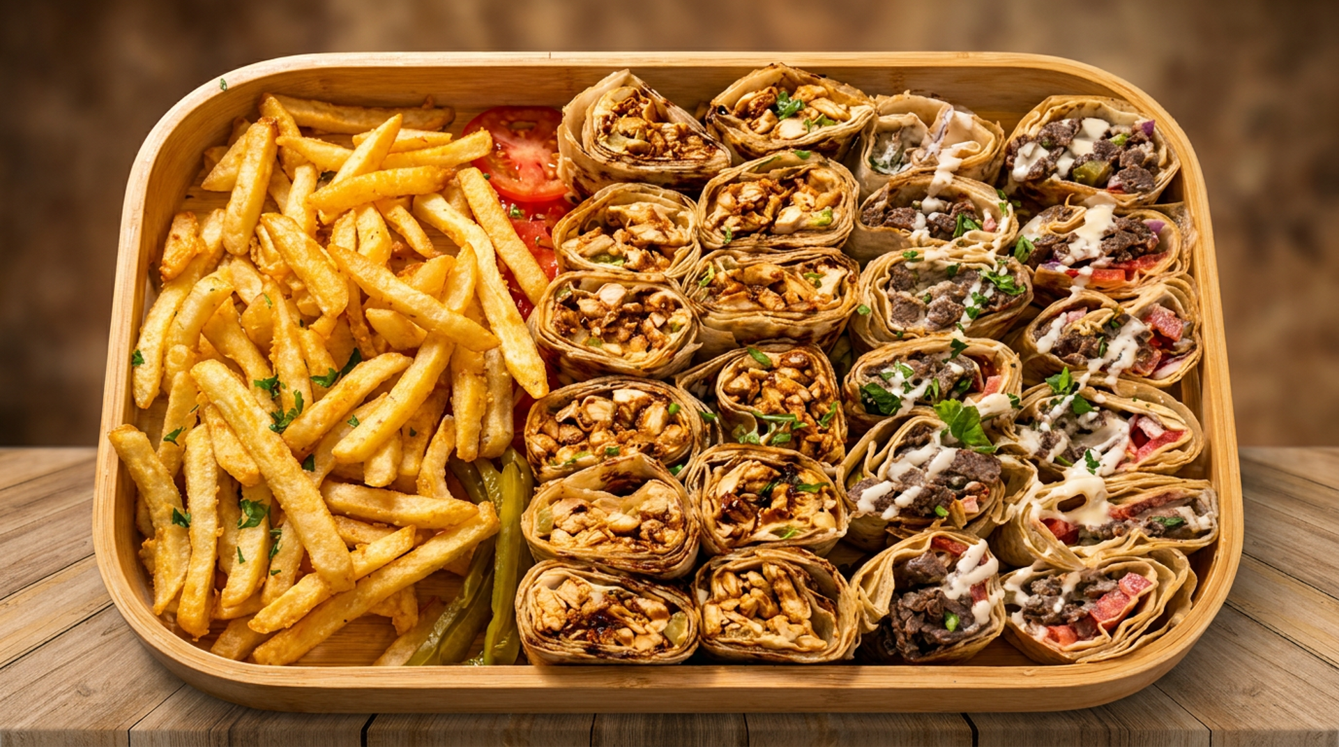Shawarma done right — boxes, pitas & bowls