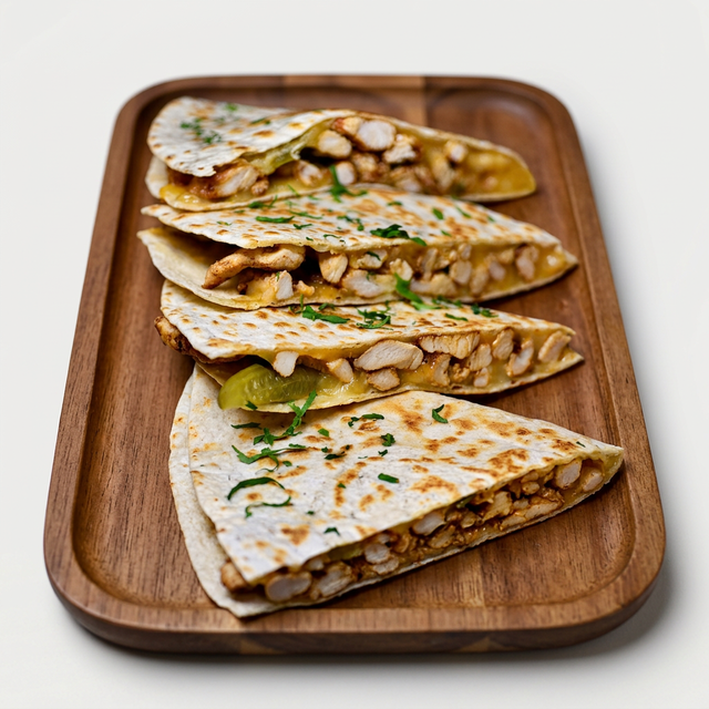 Chicken Shawarma Quesadilla.