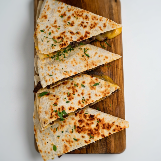 Beef Shawarma Quesadilla.
