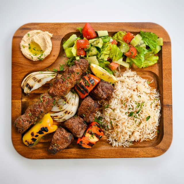 Kabob Combo Platter.
