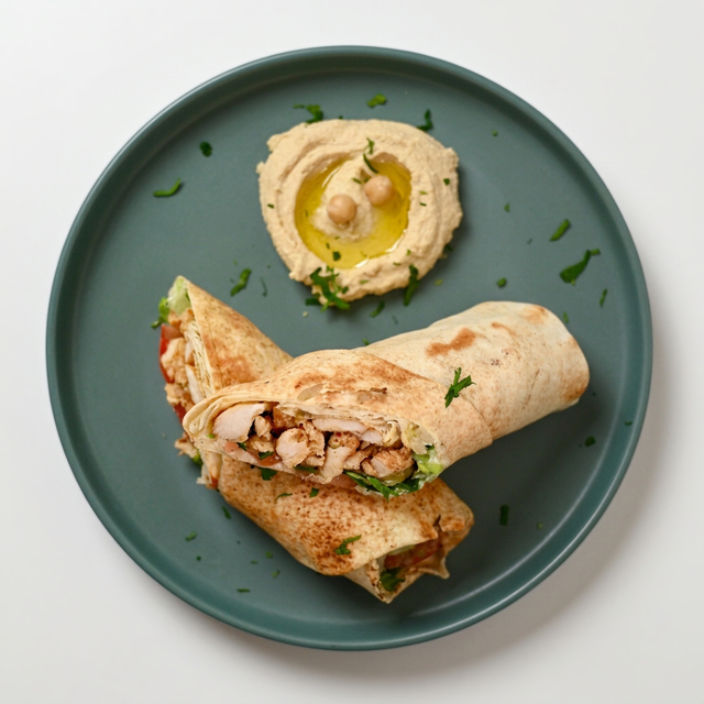 Chicken Shawarma Pita.