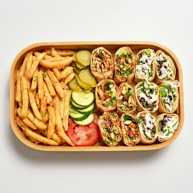 Beef Shawarma Box Double.