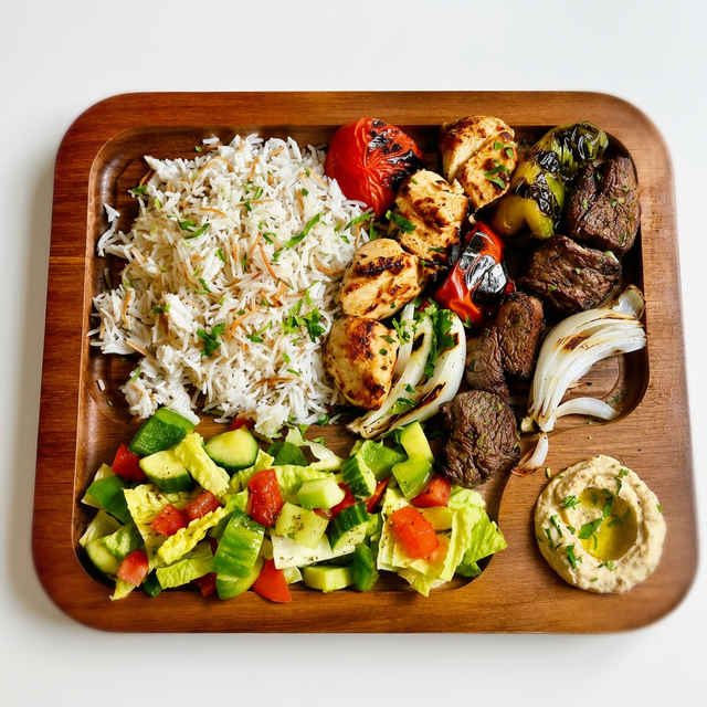 Mixed Grill Platter.
