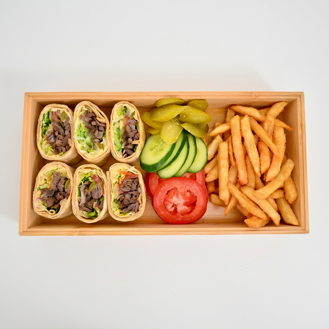 Beef Shawarma Box Single.