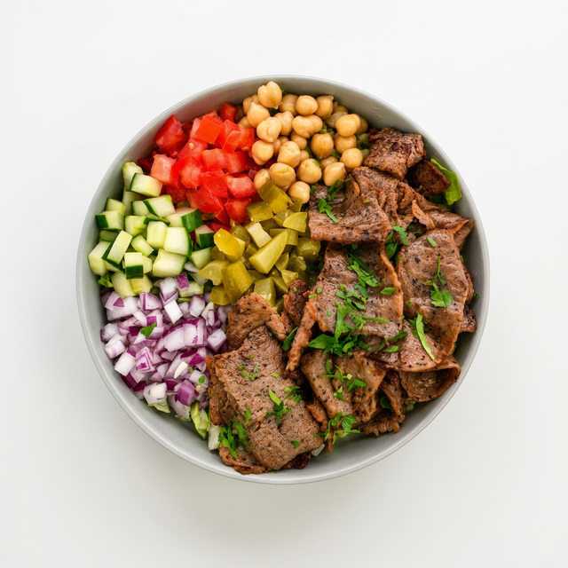 Greek Gyro Bowl.